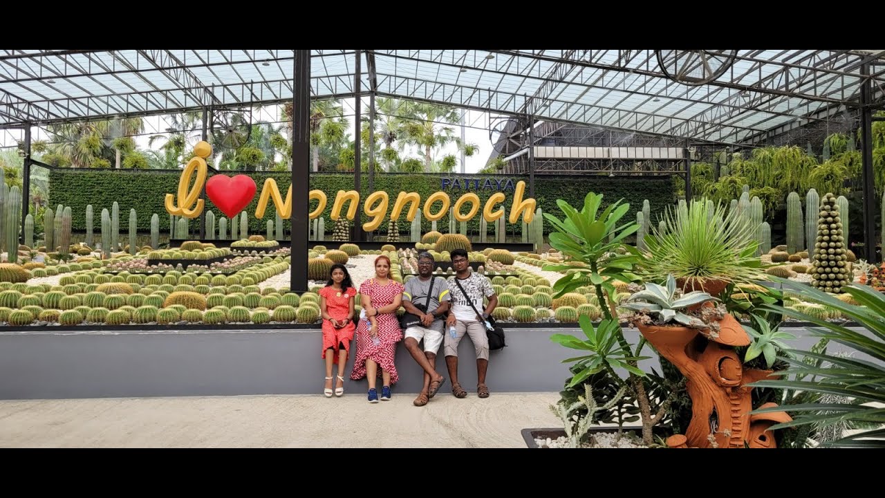 Nong Nooch Garden/Village Tour Pattaya , Most beautiful garden in Thailand