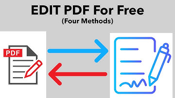 Edit PDF For Free (4 Methods)