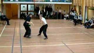 Hung Gar - two man staff
