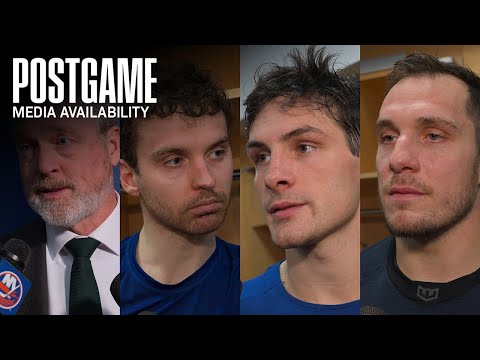 New York Islanders Postgame Availability | NYI 3 at NJD 2 (OT) (11/10/25)