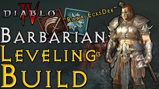 The BEST Barbarian Leveling Build - Diablo 4 Guide