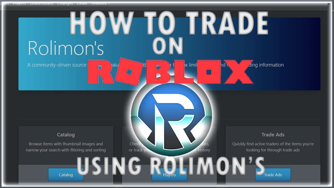 Rolimon's  Roblox Trading Website