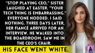 Sister Said 'Stop Playing CEO' - Then Her Fiancé Walked Into My 180M Boardroom