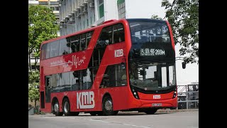 [再現城市脈搏–短車玻璃梯]Hong Kong Bus KMB E6M17 @ 269M 九龍巴士 Dennis Enviro500 MMC New Facelift 祖堯邨 - 天恩邨