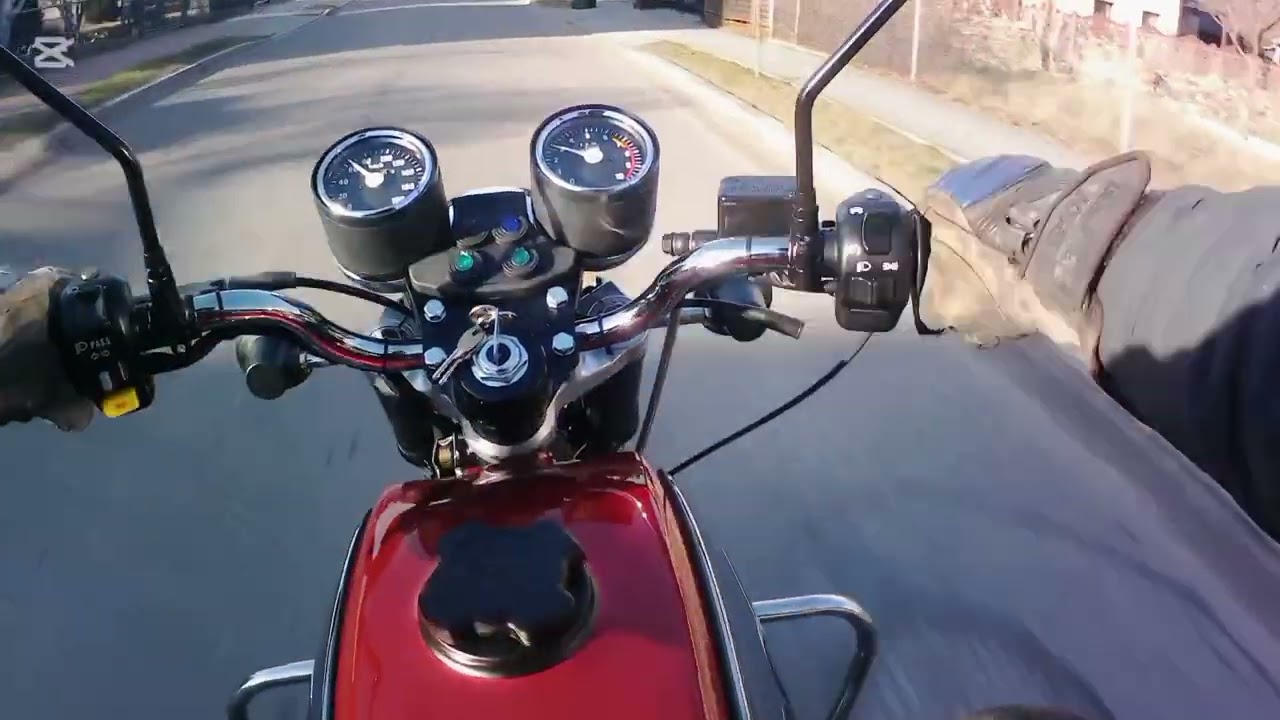 Nowa Jawa 350 Retro - jazda fabrycznie nową jawą 