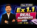 Class 10 Maths Chapter 1 Exercise 1.1 Real Numbers | NCERT Solutions 🔥 | CBSE Board