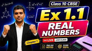 Class 10 Maths Chapter 1 Exercise 1.1 Real Numbers | NCERT Solutions 🔥 | CBSE Board