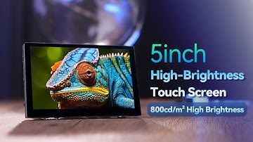 5" touch display, IPS panel, 1024x600 pixels, for Raspberry pi, Jetson series, PC