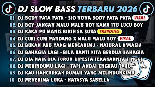 Dj Slowbass Terbaru 2026  Dj Body Pata Pata  Dj Boy Jangan Malu Malu Boy Kamu Itu Lucu Boy Viral