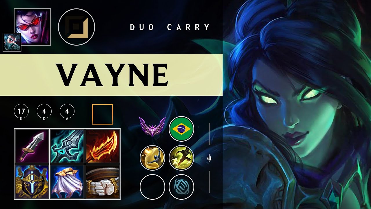 Vayne ADC vs Zeri - BR Master Patch 26.02