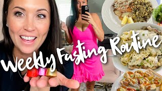 Intermittent Fasting What I Eat in a Week! No RESTRICTIONS! -24 lbs Down!