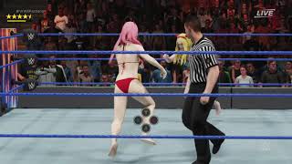 Wwe 2K19 Star Butterfly Vs Zero Two Bikini Barefoot Match