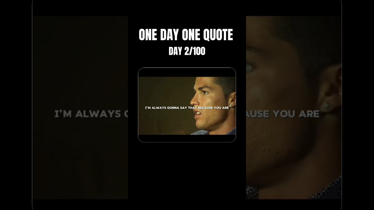 One Day One Quote |Day 2/100| 