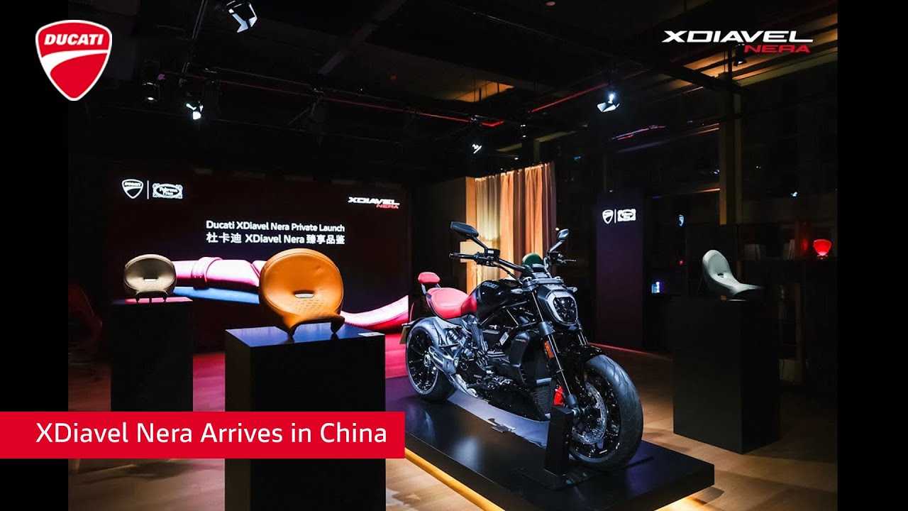 XDiavel Nera arrives in China
