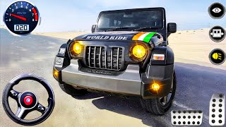 Tantangan Off-Road Indian Thar! ⛰️ | Simulator Mengemudi Ekstrem - Gameplay Android screenshot 4