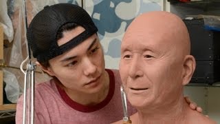 米朝さんそっくりロボ、お披露目に向け製作中