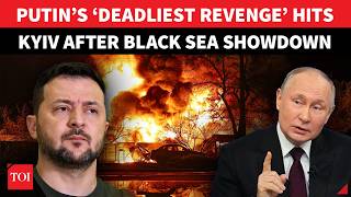 bloodiest Day Russia Pounds Ukraine In Deadly Strike After shadow Fleet Hit In Black Sea