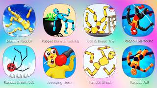 Ragdoll Break, Ragdoll Dismount, Ragdoll Fall, Ragdoll Break Kick Loser, Dummy Ragdoll Dismount, ... screenshot 1