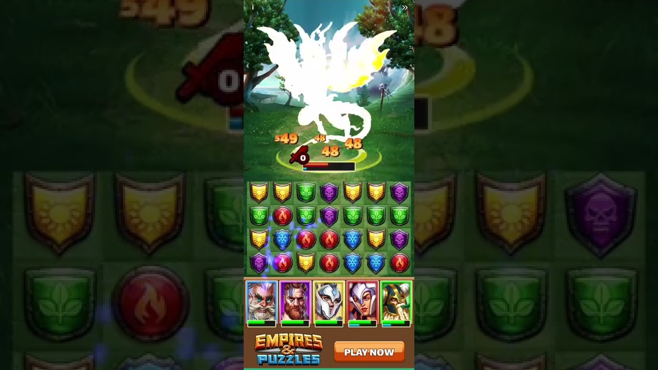 Empires Puzzles final boss dragón ep 5 YouTube
