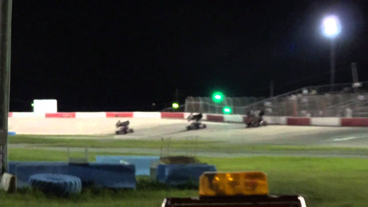 TBARA at Desoto Speedway, Mid-race Battle for Lead