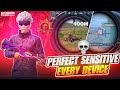 Master Your Own Sensitivity 🤫 || Lower Device and higher Device Best Sensitivity