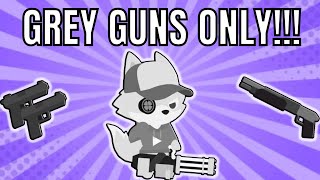 GREY GUNS *ONLY* CHALLENGE!!! | Super Animal Royale