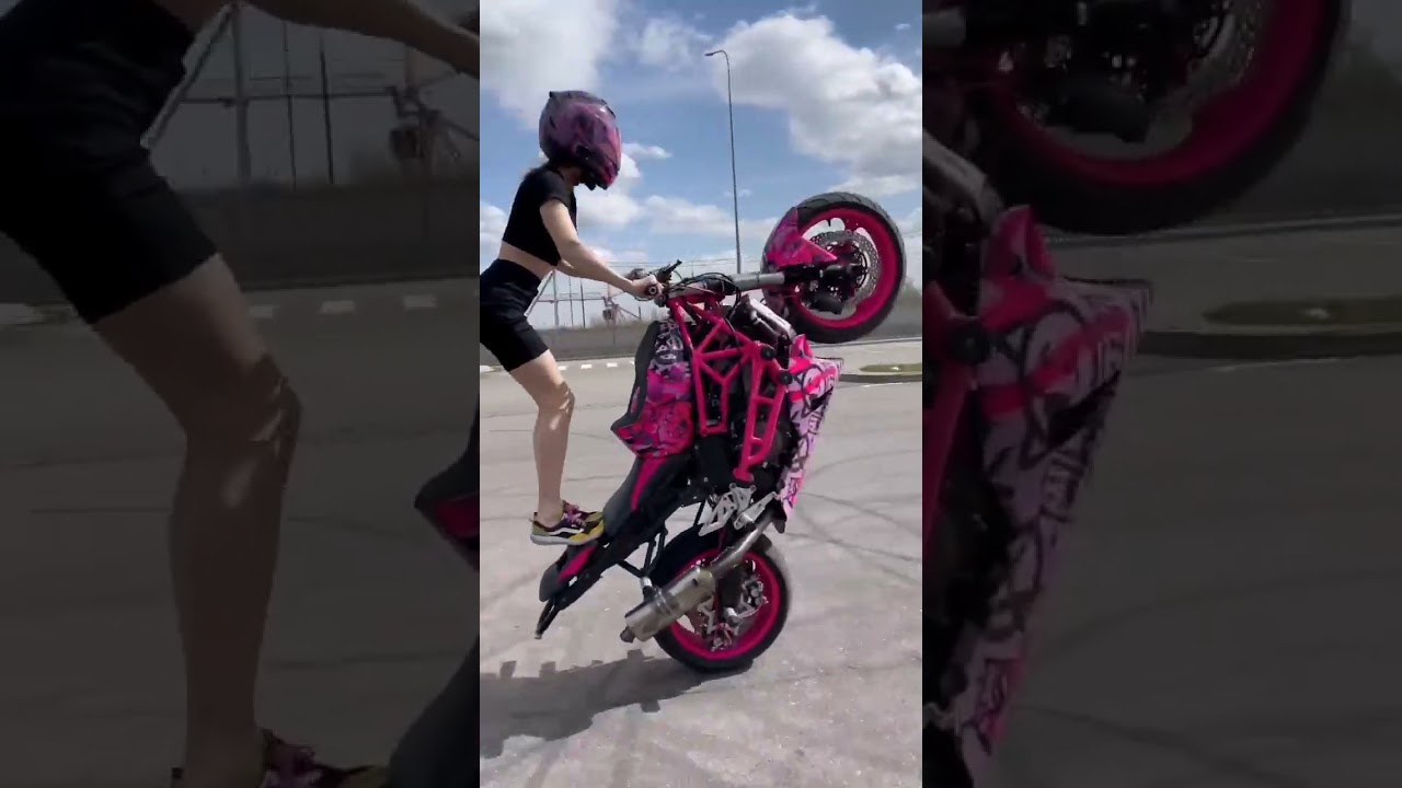 Pinky the rider❤️ subscribe channel 😭😭 plz