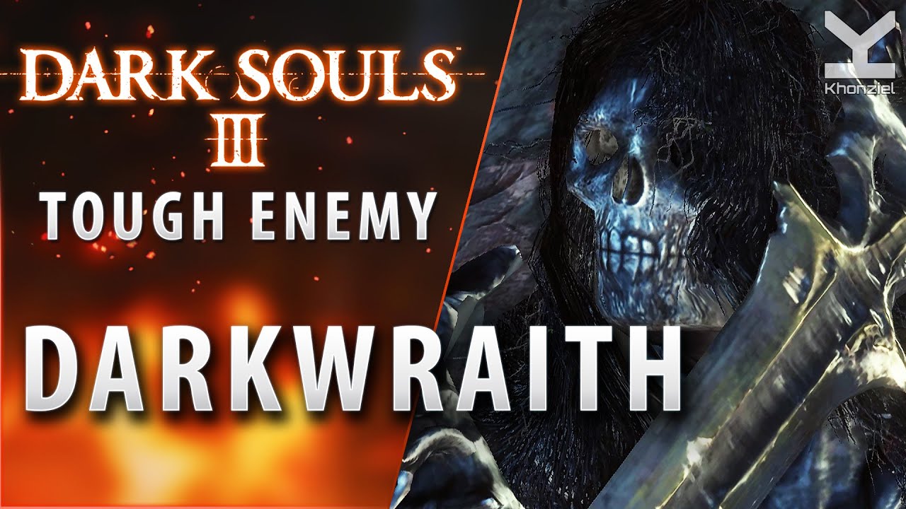 Dark Souls III - Tough Enemy - Darkwraith - Farron Keep - YouTube