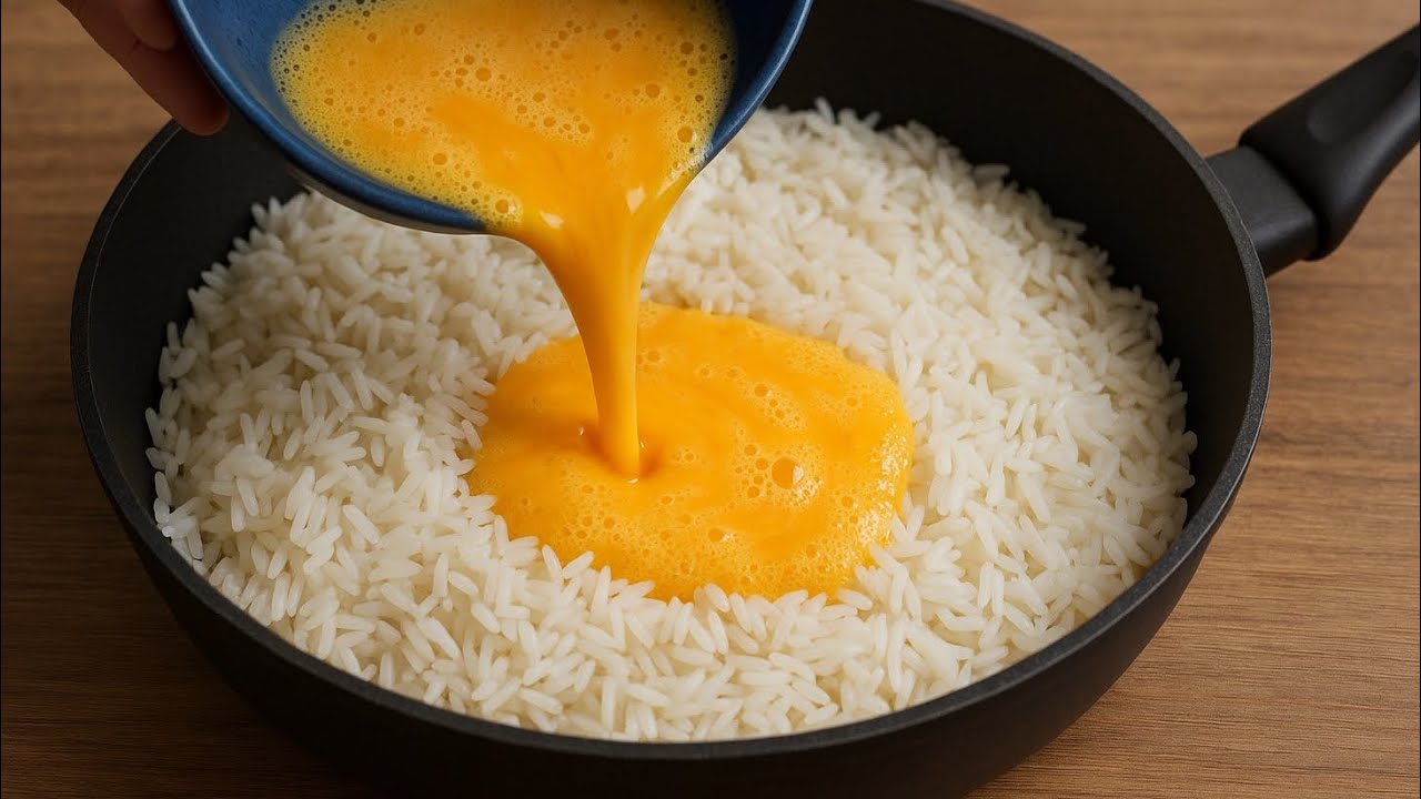 Hast du Reis und Eier zu Hause? Dann probier dieses einfache, aber unglaublich leckere Rezept!