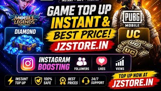 Mobile legends diamond | Pubg Uc leh Instagram boosting leh dang te tih dan. screenshot 1