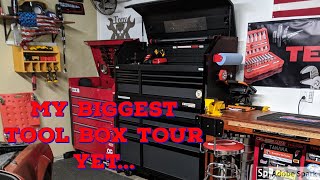 Tool Box Tour Biggest Tool Box Tour Yet Husky and Matco 2019
