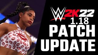 WWE 2K22 Patch 1.18 Is Live! * All Details Here! * PS5