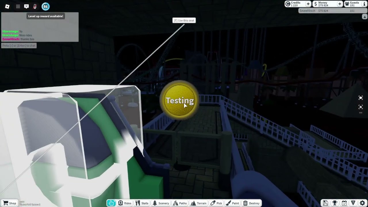 Temple Tumble FULL RIDE POV and closer look at station and mid breaks