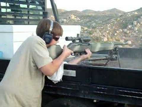 408 Cheytac Semi-Automatic Rifle shot by Bill Ritchie