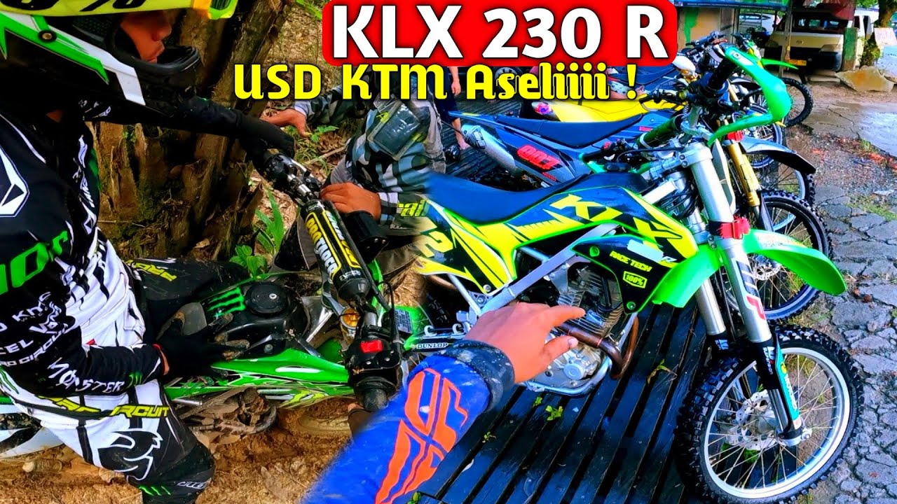 Ngejalurr Bareng KLX 230 R enduro ,Bikin Ngilerr Prend