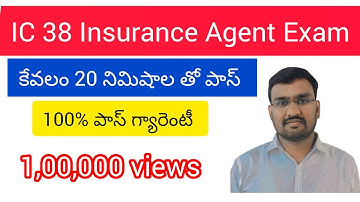 how to pass IC 38 Insurance agent exam
