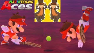 BALLA MEGLIO MARIO O IL PROFESSOR LAYTON? | Mario Tennis Aces ITA 03 [EL]