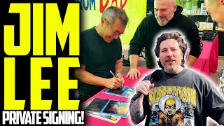 I went to a private JIM LEE signing!