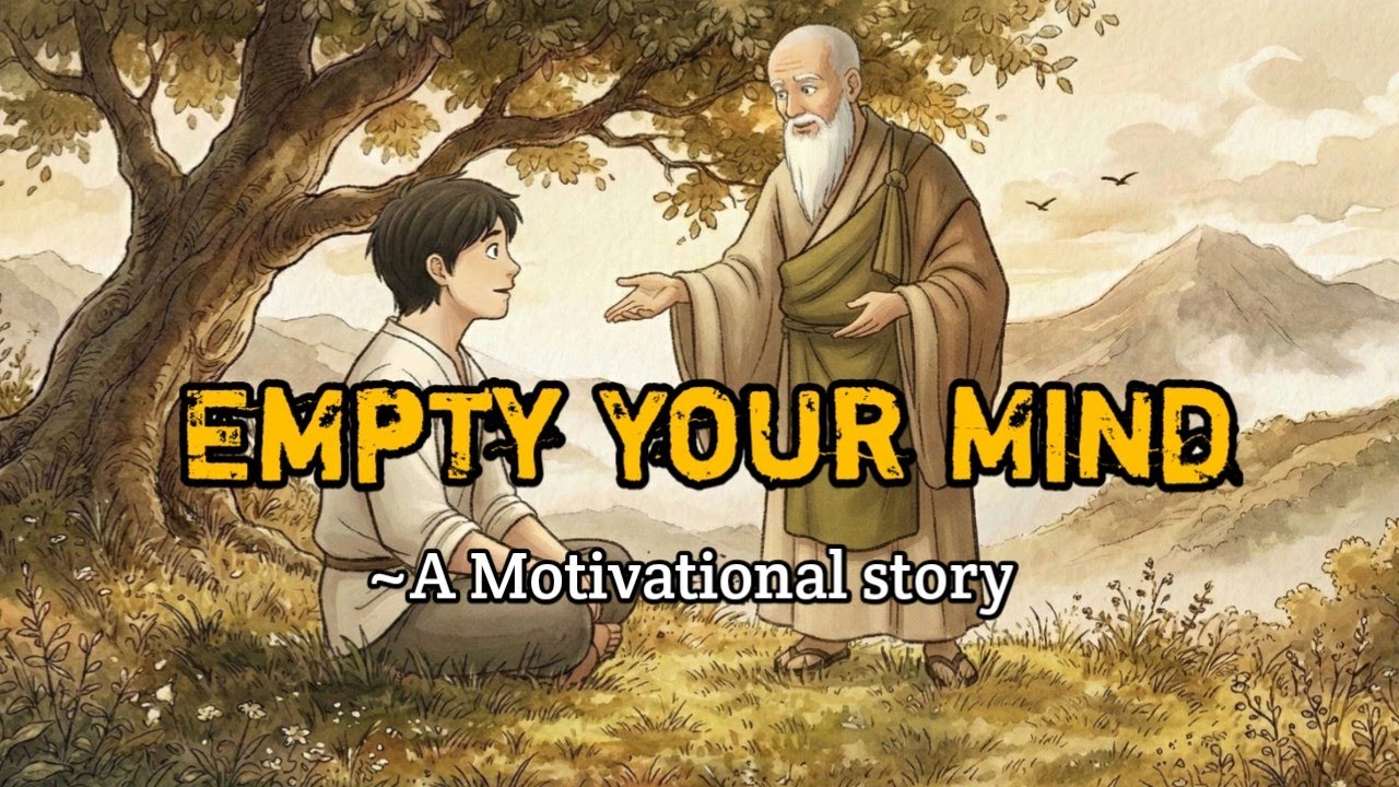 Empty Your Mind - a powerful Motivational Story for your Life | Mind Tales