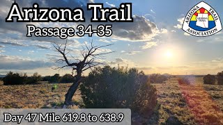 Arizona Trail ThruHike Passage 34 and 35