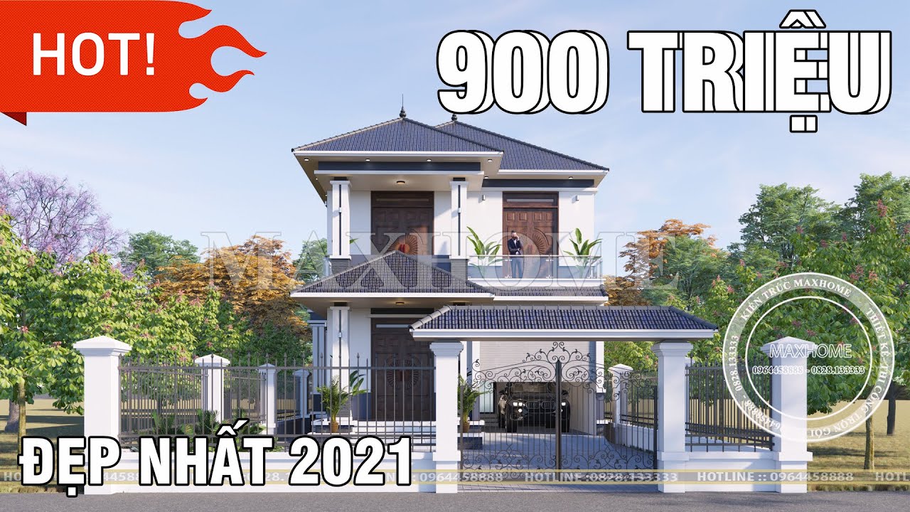 MẪU NHÀ ĐẸP NHẤT NĂM 2021 CHÍNH LÀ ĐÂY | MH00374 - youtube