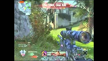 Black ops cross map no scope on Hazard