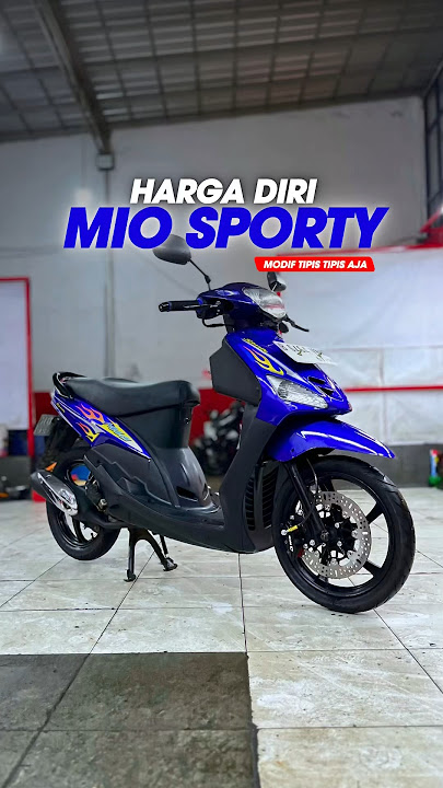 Siapa yang 2024 masih pake mio sporty? Coba absen di bawah kuy😋 #miosporty #miomodifikasi #mio
