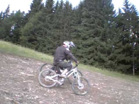 Langholm Mountain Biking. Morzine July 09 The Pleney.