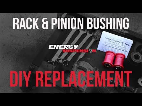 Energy Suspension: DIY Steering Rack & Pinion Bushings – Subaru BRZ / Scion FR-S / Toyota 86