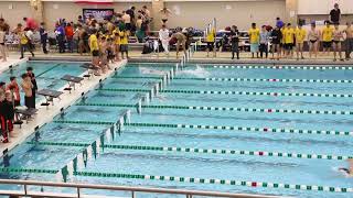 2017-12-2 Patriot Relays E40 400Y Freestyle Varsity Relay Gold L1