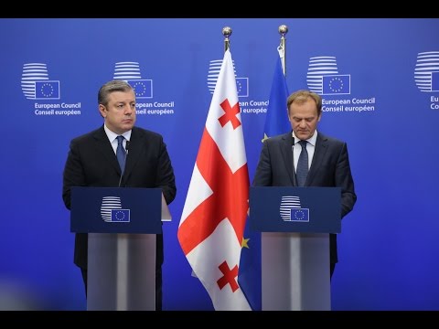 გიორგი კვირიკაშვილის და დონალდ ტუსკის ერთობლივი განცხადებები