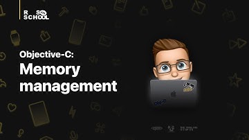 iOS RSSchool 2021. Objective-C. Memory management