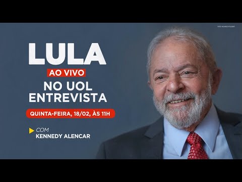 Kennedy Alencar entrevista Lula no UOL