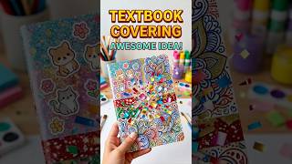 SCHOOL TEXT BOOK COVER IDEAI ! 📚✨सबसे आसान और सुंदर तरीका! How to Cover Textbook Perfectly